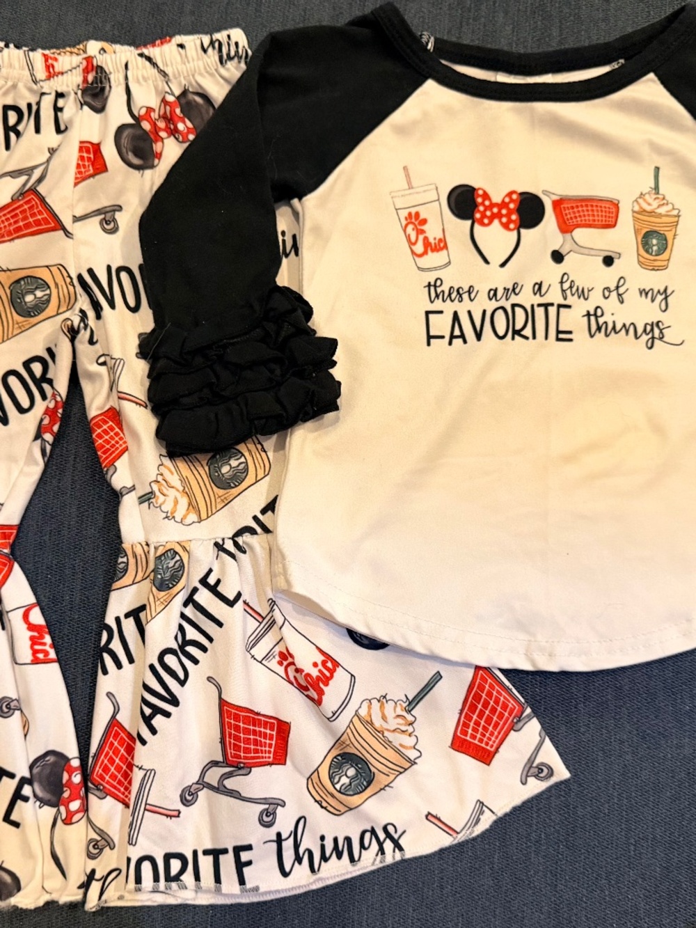 Favorite things outfit. 12-18months